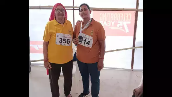 Dairy Diet helping Grand ma setting national record of 45.4 secs in a sprint - Dairy News 7X7