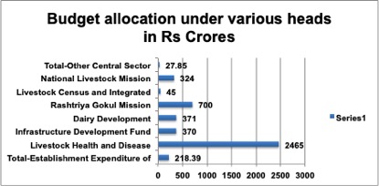 budget allocation FY 25 in Crores