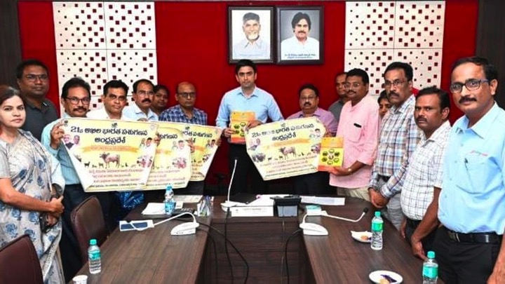 Livestock census launched in Chittoor District in AP 7 milk procurement plan Chittoor DM dairynews7x7
