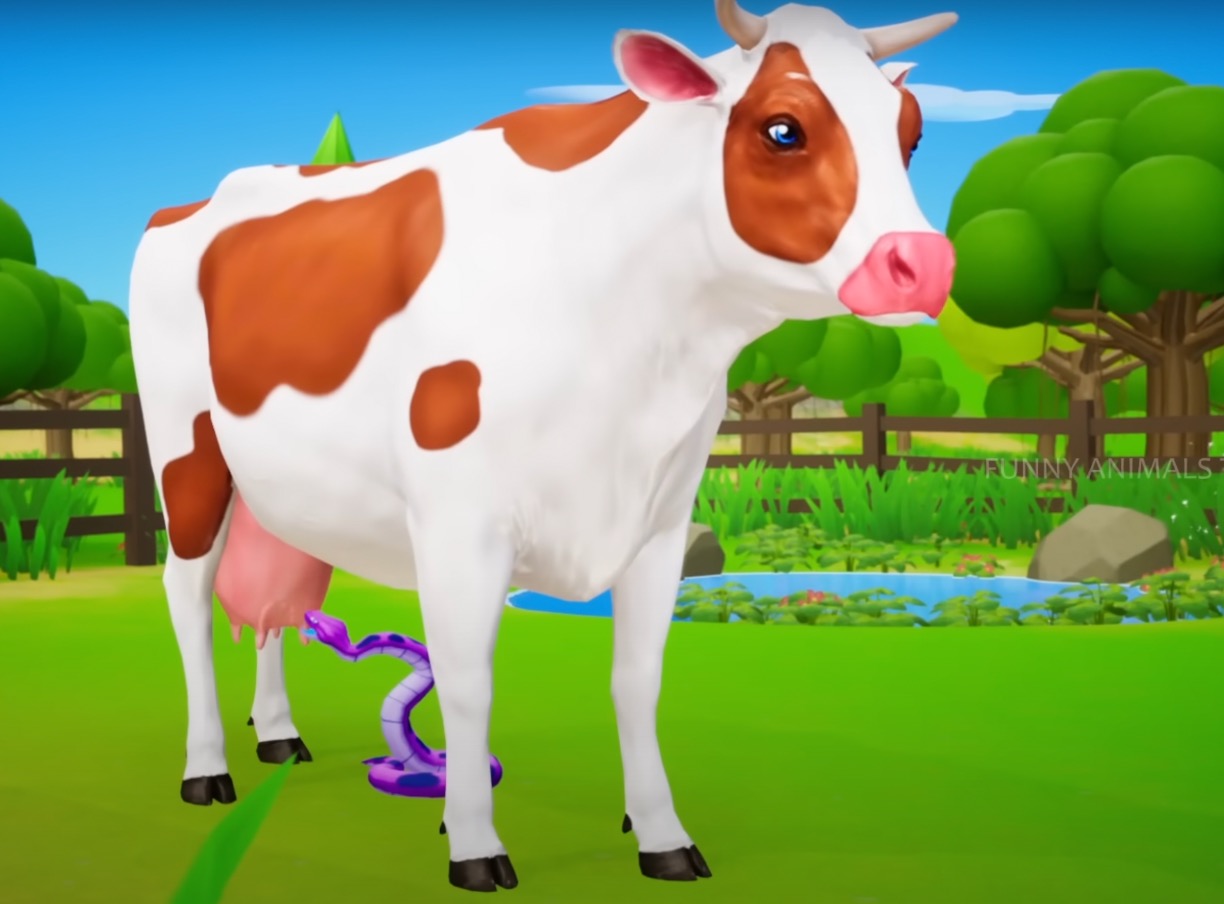 The Snake That Clings to Cows for Milk: A Rural Indian Legend 18 snake drinking cow milk dairynews7x7
